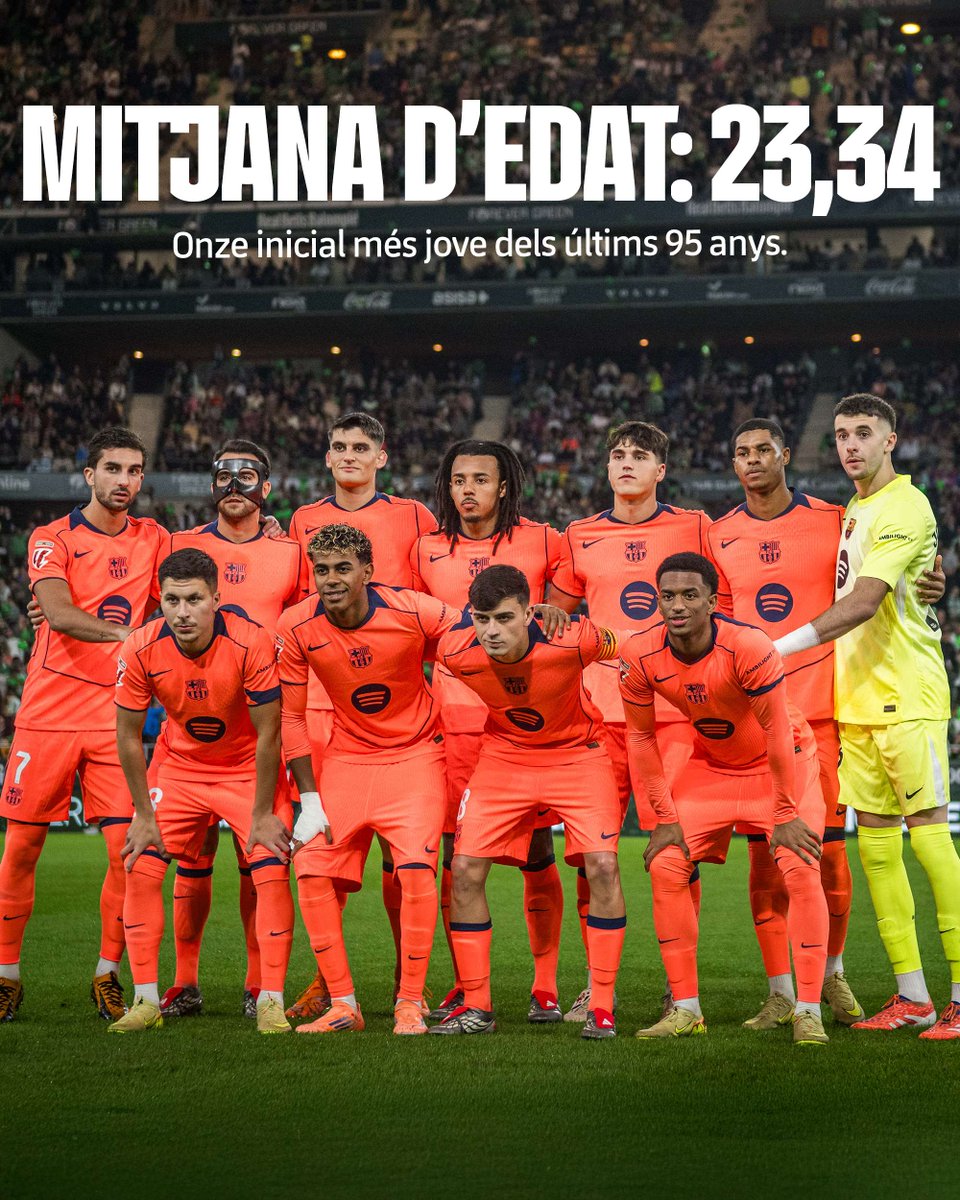 FCBarcelona_cat's tweet image. Una alineació històrica 👏