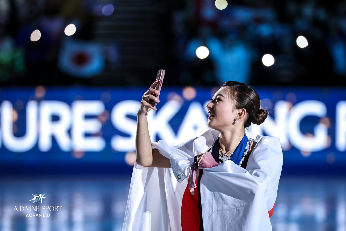 adivinesport's tweet photo. Kaori Sakamoto captures a moment at #GPFinal

📸:  Aoran Liu for A Divine Sport https://t.co/hqALBIGSsP