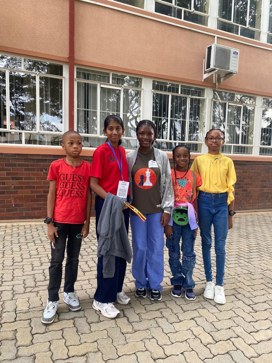 deborahquickpen's tweet photo. FRAMES 1 TO 3; Departing Nigeria for the African Youth Chess Championship in Zimbabwe

FRAMES 4 TO 6; At the venue of the championship.

Many thanks to the Nigeria Chess Federation for ensuring there's a Team Nigeria 🇳🇬

We are proud to represent our country. Wish us success ☺️ https://t.co/8KTJLxy9EU