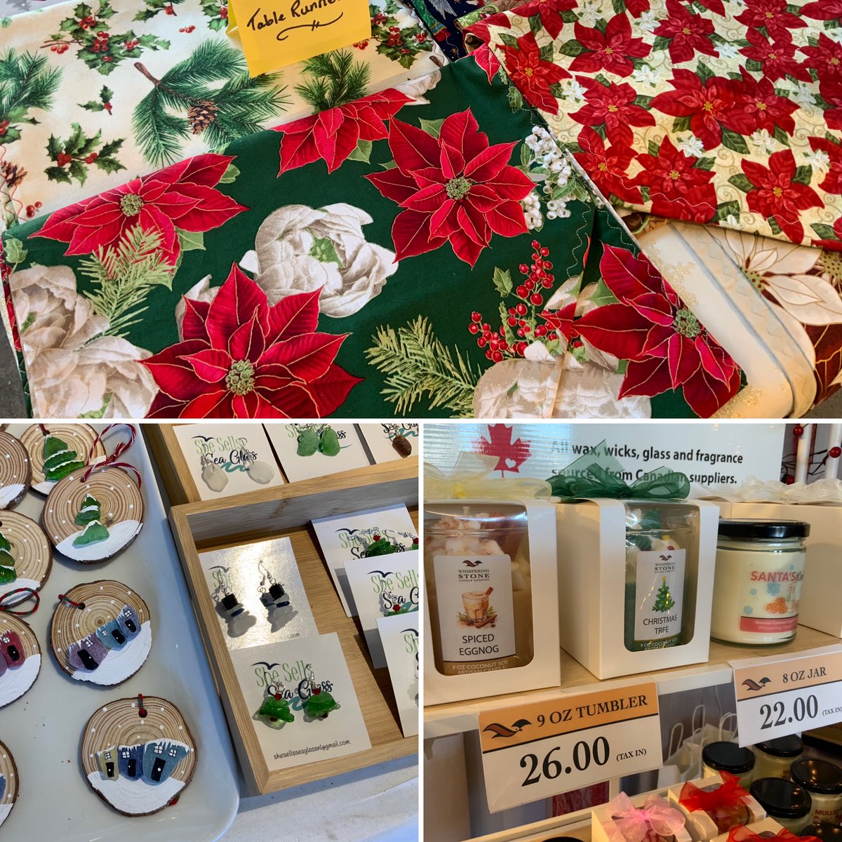 Come for the holiday cheer and take some home when you buy these items found today at the final day of our Festive Market. See you at 245 Freshwater Road, we’re open until 3pm. #sjfmnl #sjfm #stjohns #holidaydecor #holiday #supportlocalbusinesses