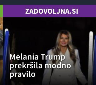 Sramota. Še tó manjka, da njén móž prekrši kakšno pravilo pa je Amerika v riti.