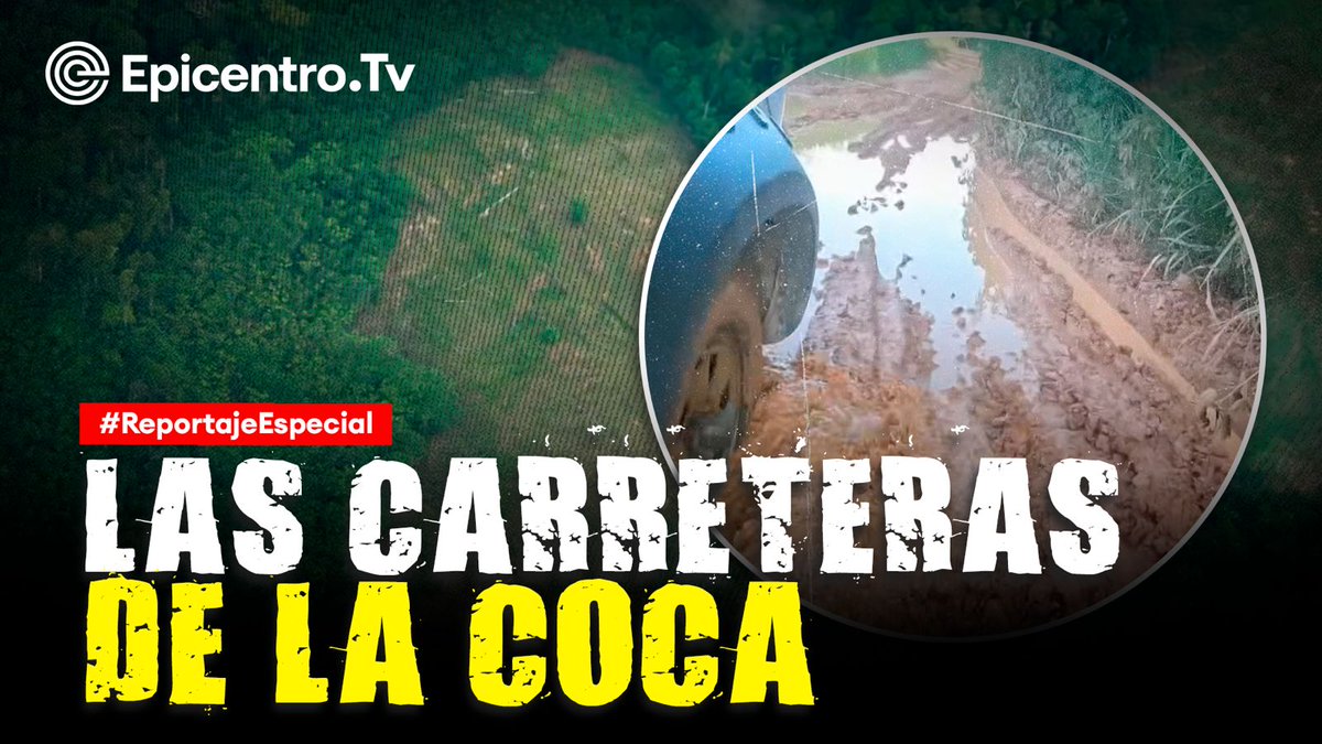 #EXCLUSIVO. El Estado quiere construir carreteras para conectar pueblos amazónicos, pero las rutas están infestadas por sembríos de coca y mafias. Desde Brasil, autoridades advierten que el Comando Vermelho ya opera en Perú. <a href="/Epicentro_TV/">Epicentro.TV</a> <a href="/ProeticaPeru/">Proética</a>. youtube.com/live/vjnhOhKee…