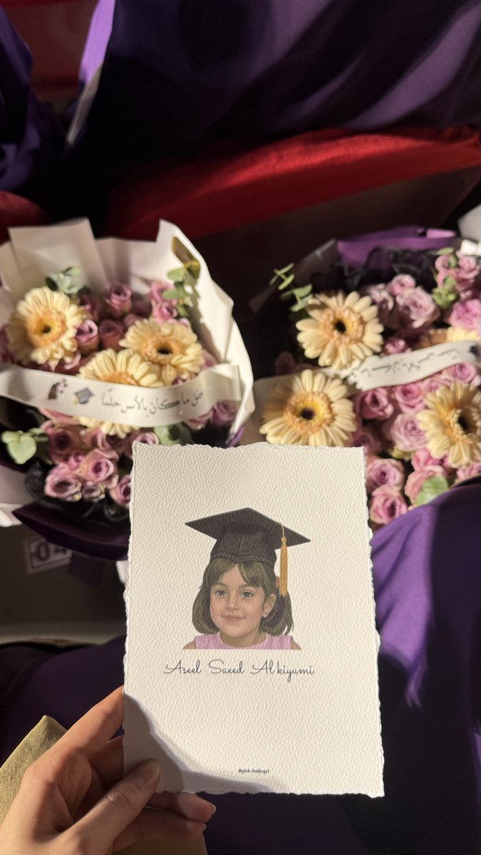 aseelqme's tweet photo. تخرجٌ ليس بعاديّ🥹❤️
شُكرا لحبكم وكلماتكم، غمرتُ بكم حُبًّا🩷 https://t.co/0Ut5hh5ubL
