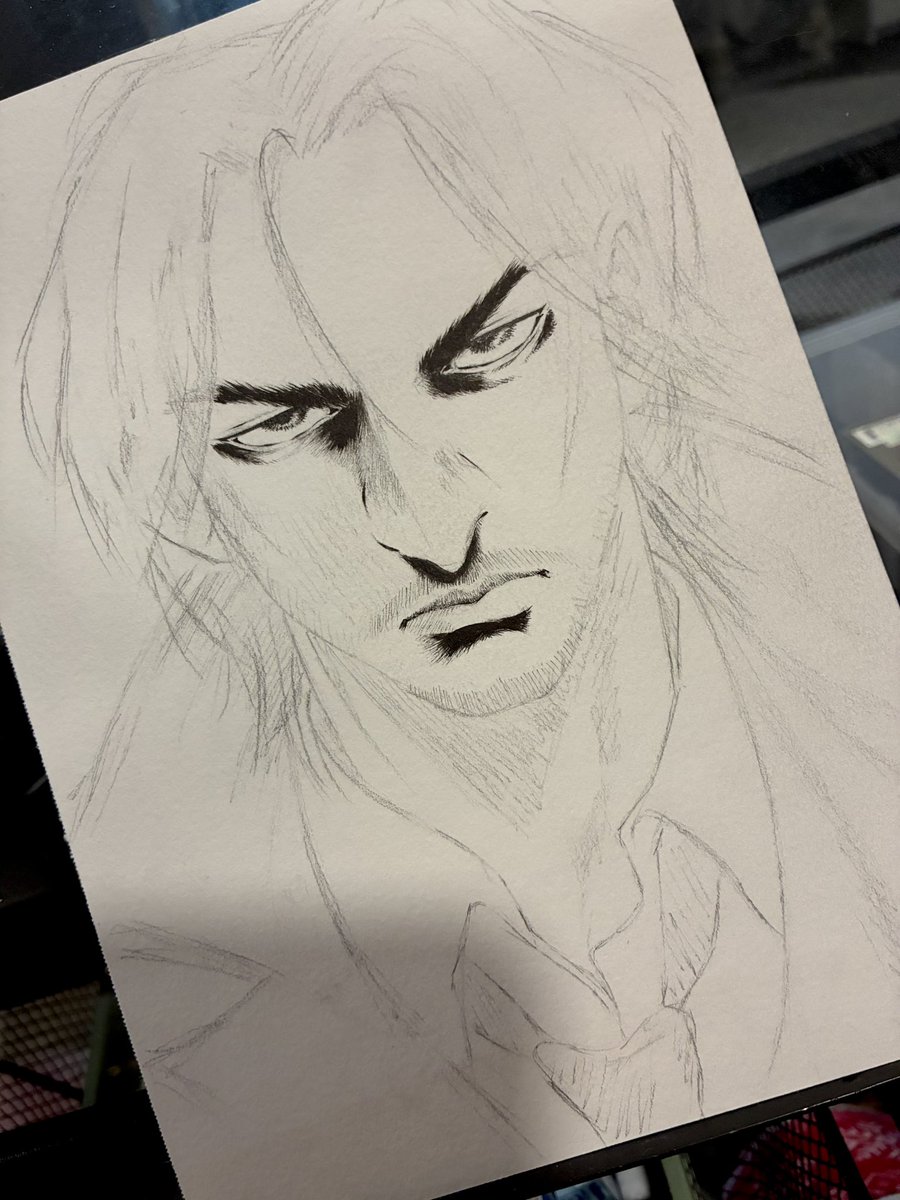parisdotink's tweet photo. Inking time 

#kenzotenma #monster #fanart https://t.co/hcsUYQqVmP