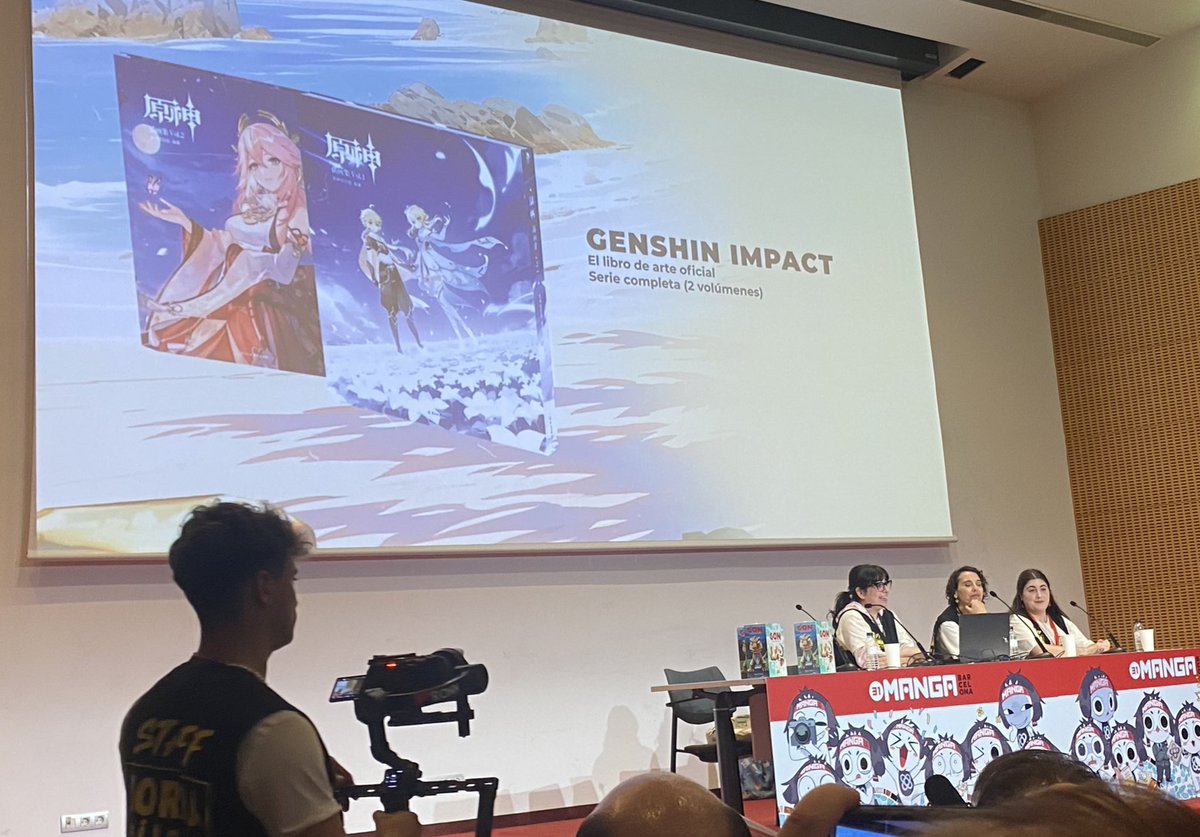 ¡El artbook de ‘Genshin Impact’ anunciado por <a href="/NormaEdManga/">NormaEdManga</a>!

2 volúmenes para la colección completa

#GenshinImpact #MangaBarcelona <a href="/MANGAbcn/">Manga Barcelona</a>