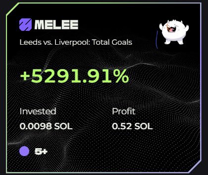 meleemarkets's tweet image. in the midst of kabutomania @of_dorothy99523 hit a 53x on our leeds vs liverpool market

declaring them our meleeionaire of the week 👑