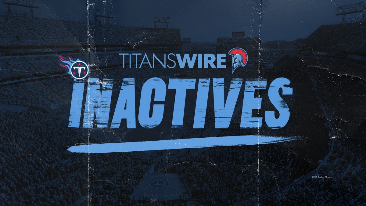Tennessee Titans vs. Browns Week 14 inactives: Who's in, who's out? titanswire.usatoday.com/story/sports/n…