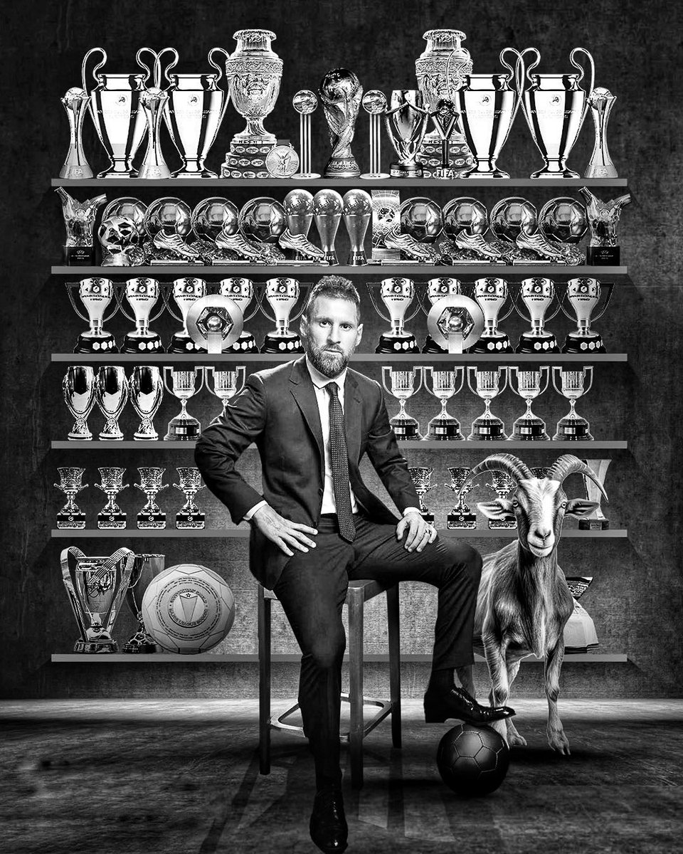 🐐 Lionel Messi since making his debut in 2004, has won more collective trophies than these clubs;

🥇Lionel Messi—𝟒𝟖
2️⃣Bayern Munich—𝟒𝟒
3️⃣Paris Saint Germain—𝟒𝟏
4️⃣Barcelona—𝟒𝟎
5️⃣Real Madrid—𝟑𝟑
6️⃣Manchester City—𝟐𝟒
7️⃣Chelsea—𝟐𝟑
8️⃣Inter Milan—𝟐𝟐
9️⃣Manchester