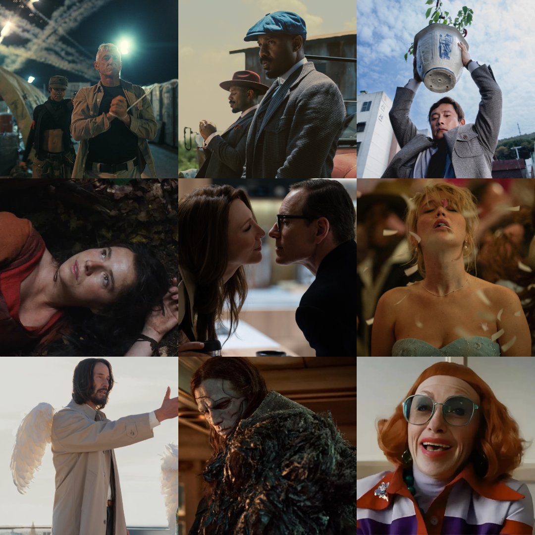 롤링 스톤 선정, 2025년 최고의 영화 연기

숀 펜 &amp; 테야나 테일러 (원 배틀 애프터 어나더)
마이클 B. 조던 (씨너스)
이병헌 (어쩔수가없다)
제시 버클리 (햄넷)
마이클 패스벤더 &amp; 케이트 블란쳇 (블랙 백)
제니퍼 로렌스 (다이 마이 러브)
키아누 리브스 (굿 포츈)
제이콥 엘로디 (프랑켄슈타인)