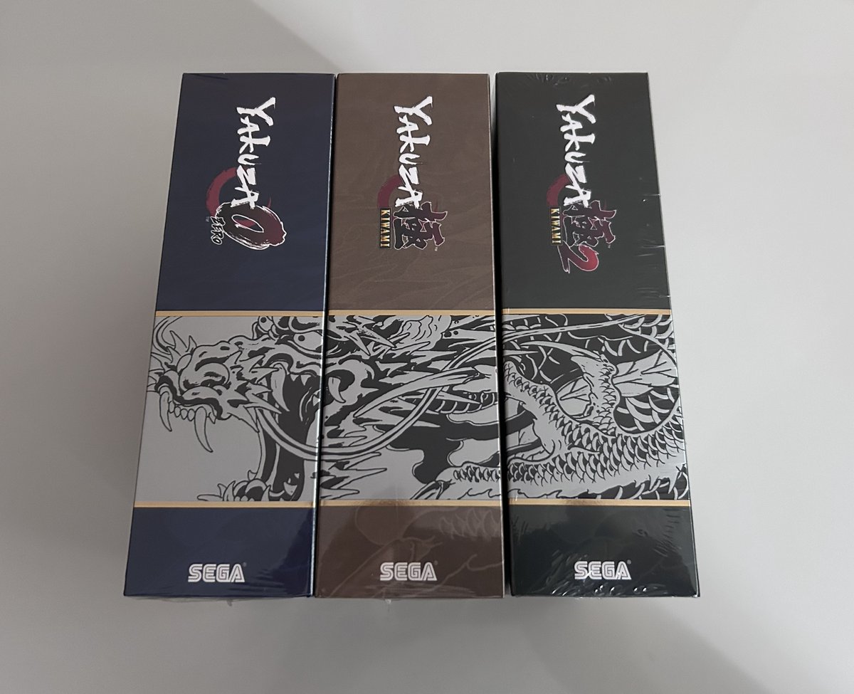 seikodrive's tweet photo. Yakuza 0, 1 &amp; 2 Classic Edition arrived. https://t.co/j9l2SGfvqH