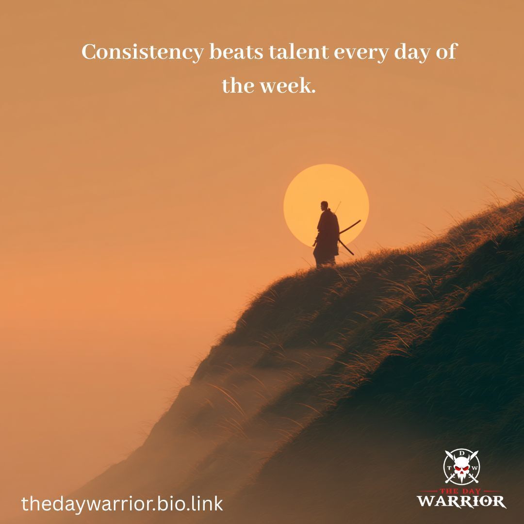 The shiny-object chasers burn time and energy hopping from idea to idea.

The focused operator compounds skill, reputation, and results. 

That’s why consistency beats talent every day of the week.