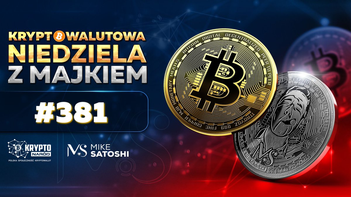 Stabletkojny, blackchain, eferum, blokhejn i inne idiotyzmy władzy. Dzisiaj o tym dlaczego nie było innego wyjścia jak tylko veto, o tym, że MiCA (nie MiKA) obowiązuje i o tym kto może mieć interes w tym, aby do końca zarżnąć polską branże krypto.

Zapraszam od 20:00 (od 19:30