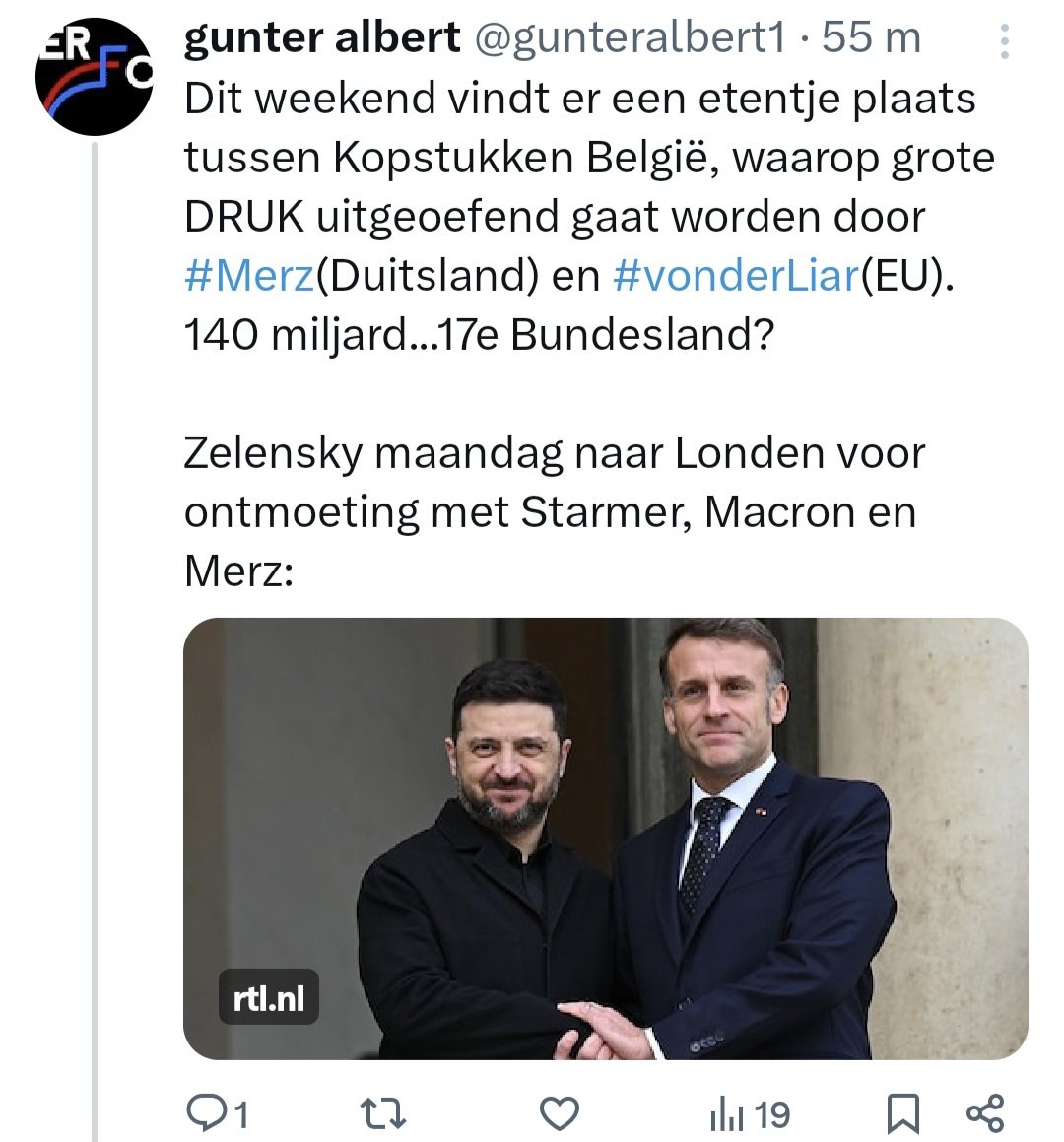gunteralbert1's tweet photo. @JaccoJJB @ern_abart @veen_els #DasVierteReich wordt het, een #TotalitaireControleStaat waarin TOTALE CONTROLE, ROVEN, STELEN van geld en DESINFORMATIE het nieuwe NORMAAL van een
DOOR en DOOR #Corrupte #Elite wordt. https://t.co/9DP0SFQrG7