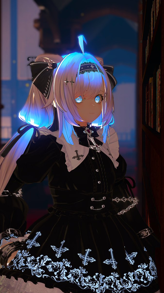 プルメリア　アロハちゃん♡コア君♡専用 おは＞<(╹ヮ╹)>＜コア! たまには、かわいい子も作らないとね #Mao3d