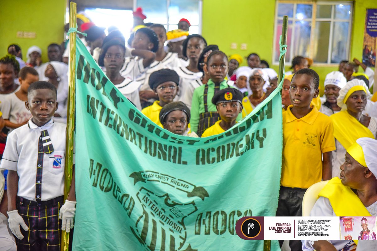 PENGlobal Social 
[IN PHOTOS] LATE PROPHET ZIDE AZOR: ONE LAST SERVICE AS HOGA INT'L ACADEMY PAYS TRIBUTE IN HONOUR OF FOUNDER
facebook.com/share/p/17WEqy…