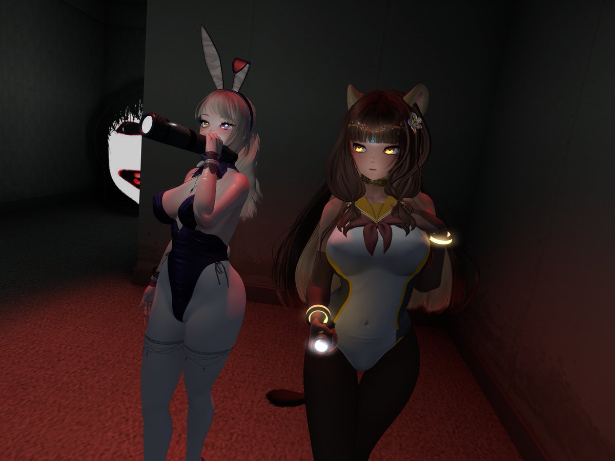 lionlessが背後に何かを察知した～もう遅いのかも？👻（恐怖の森警告）