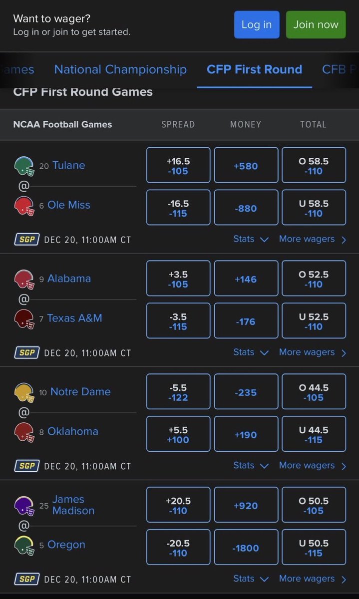 how can you look at 16.5 and 20.5 spreads and not nuke the G5 miami 11 byu 12 and all is swell