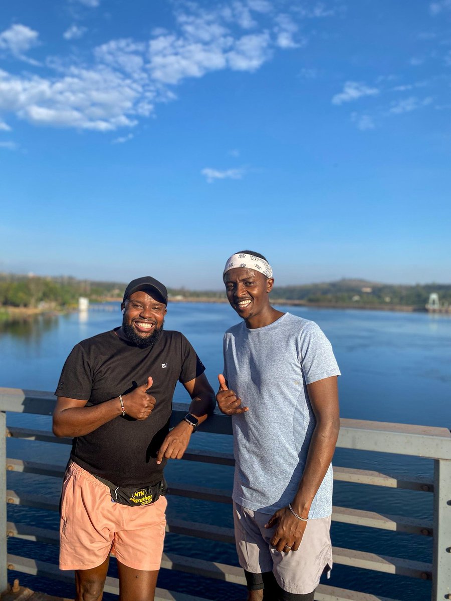 AllThingsJinja's tweet photo. Earlier today, we joined @SunnyOutdoorsUg for this year's edition of the 3 Bridges Run, a morning that saw the participants conquer the Nalubaale Bridge, Source of the Nile Bridge, and the Uganda Railway Bridge in a 10KM fun run enriched with learning, adventure, conversations, and connection. 💪 

#AllThingsJinja | #Jinja3BridgesRun