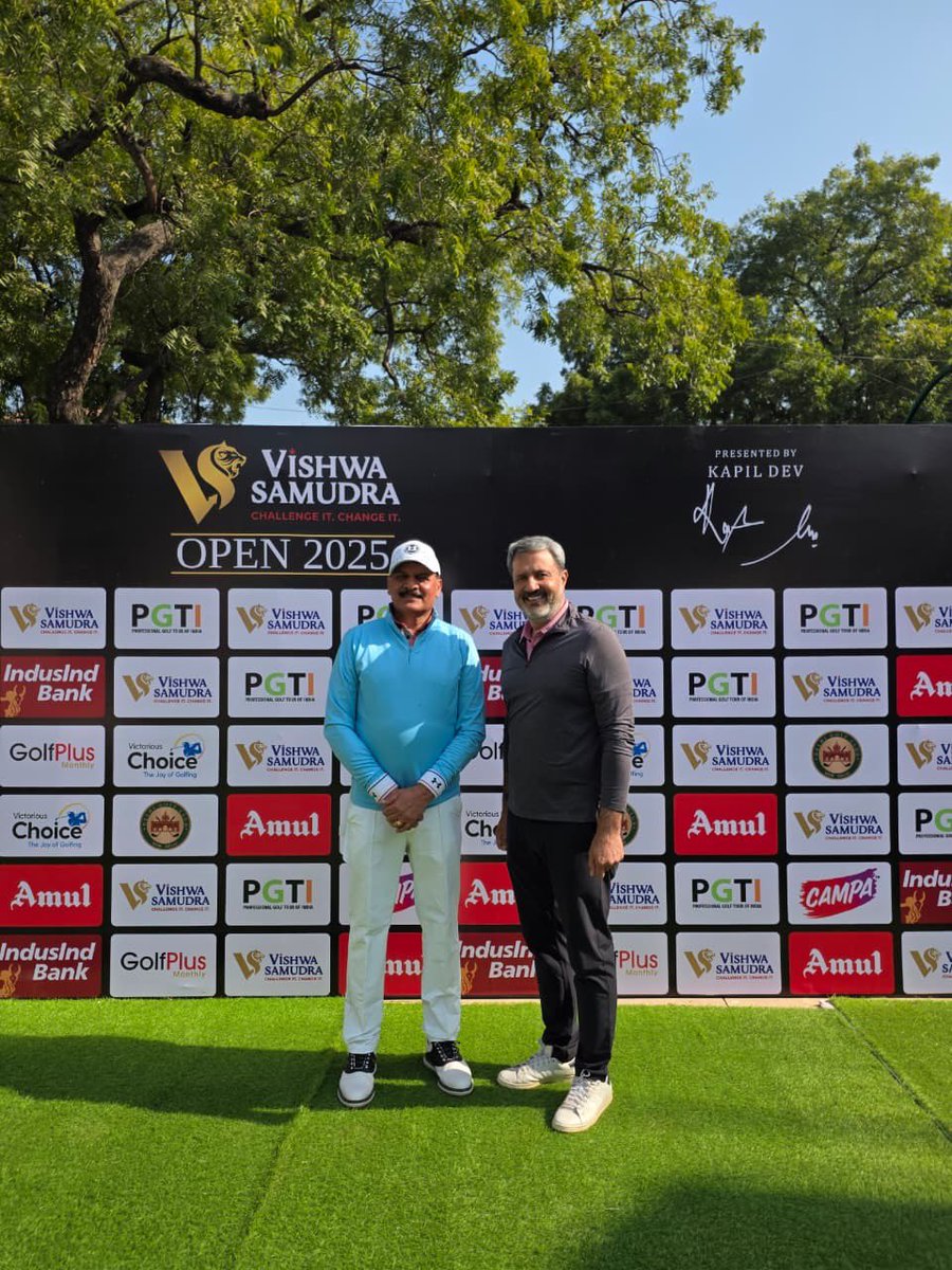 pgtofindia's tweet image. Member’s Day 1 of Vishwa Samudra Open 2025 wrapped beautifully in the presence of our dignitaries.

#membersday #day1 #vishwasamudra #golfopen2025 #delhigolfclub #golfclub #delhigolf