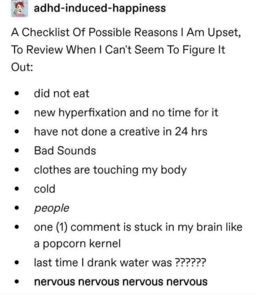 ADHD Memes (@adhdforreal) on Twitter photo 