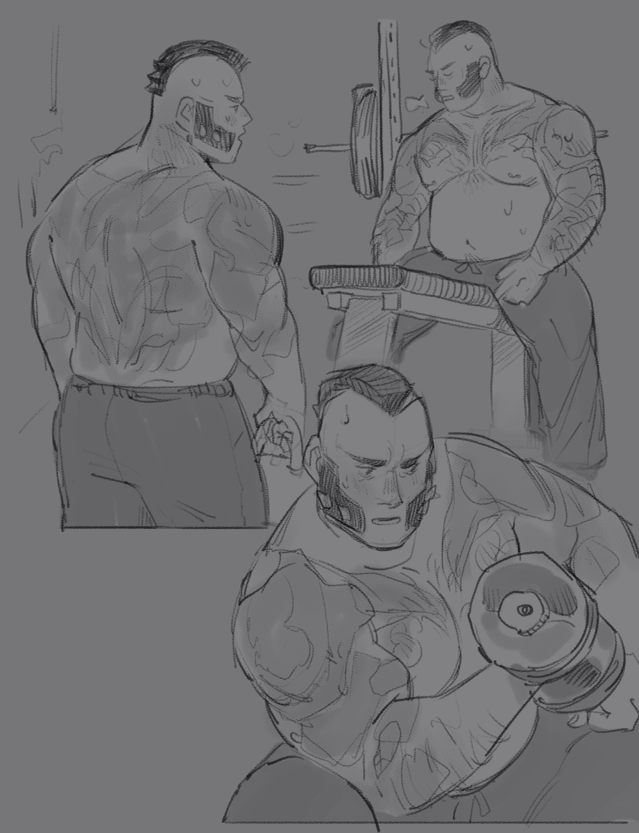 moniiki11's tweet image. working out 💪