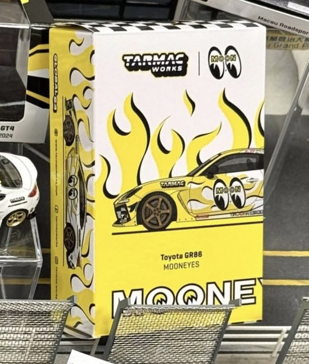 Tarmac Works Toyota GR86 Mooneyes | 2025 Macau GT Cup