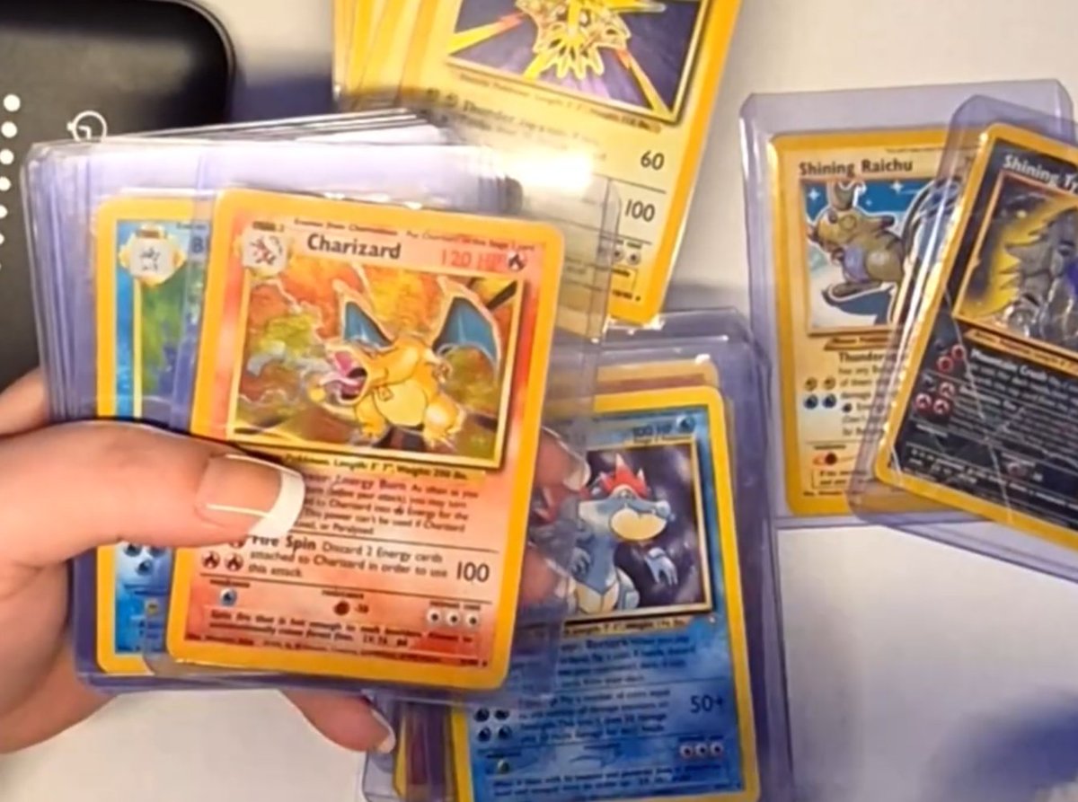 ProjectXPurity's tweet image. y'all like Pokémon cards? 
Come check my classis collection in tis video

youtube.com/watch?v=98Pxb2…