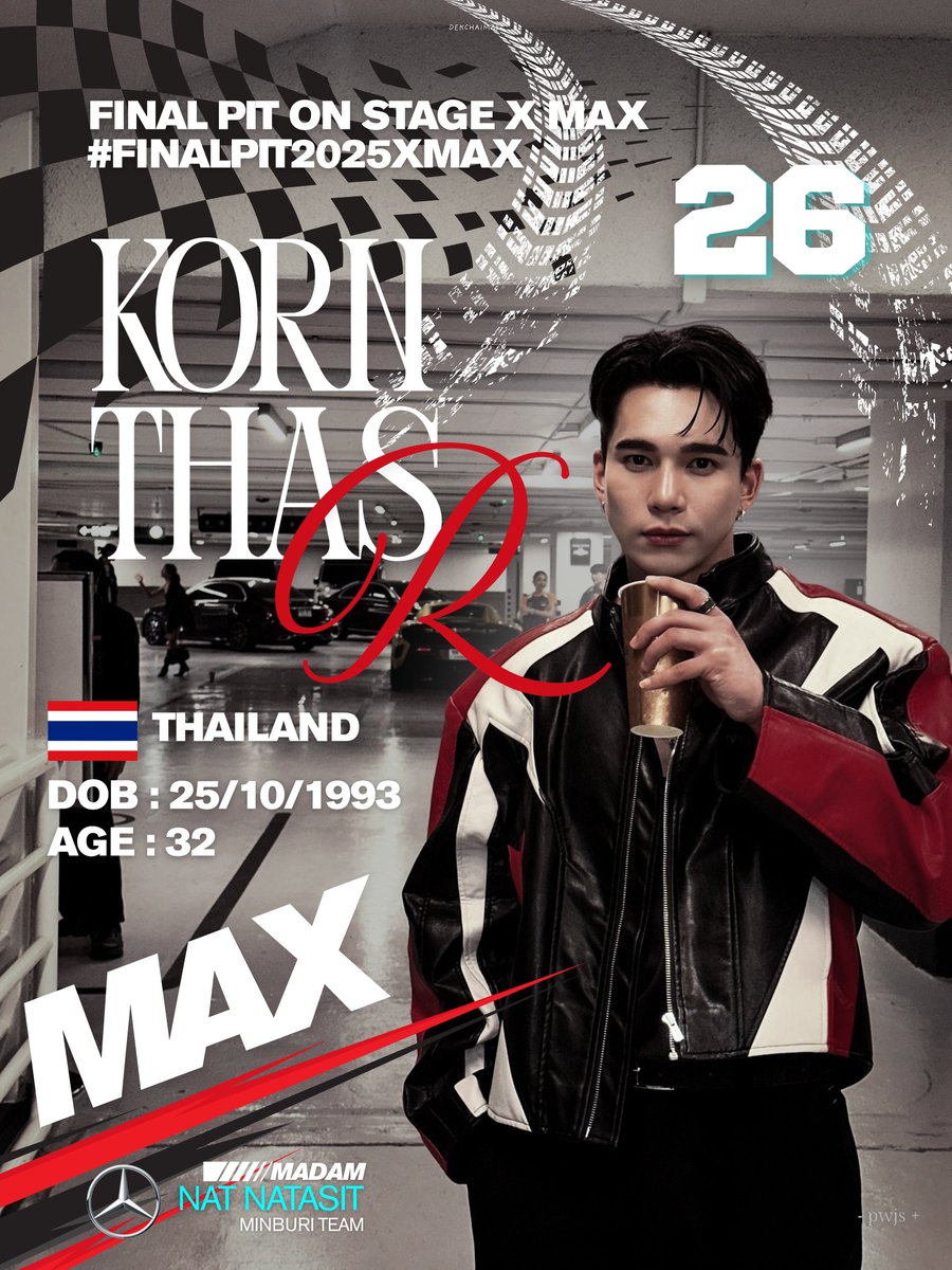 ⋆˙⟡ 𝐌𝐀𝐗 𝐊𝐎𝐑𝐍𝐓𝐇𝐀𝐒 ⋆. 
꒰ <a href="/mmaxmaxxxx/">MMAX</a> ꒱ ⟢

𝐍𝐮𝐦𝐛𝐞𝐫 𝟐𝟔
── .✦  𝐦𝐢𝐧𝐛𝐮𝐫𝐢 𝐭𝐞𝐚𝐦 ˚₊‧

(𝟐+𝟔=𝟖) 😉🫰🏻

🎨♟️
mood &amp; tone : <a href="/ponwang_js/">PONWANG 👑❤️</a> 
artwork : <a href="/mxllxm3/">૮₍ ˃ ⤙ ˂ ₎ა ₊˚⊹ ᰔ ᴅᴇᴋᴄʜᴀɪᴍᴀʟɪ 🍎</a> 

⋆. 🏎️ ˚ FINAL PIT ON STAGE X MAX
#FinalPit2025xMax  🏁❗️ˎˊ˗