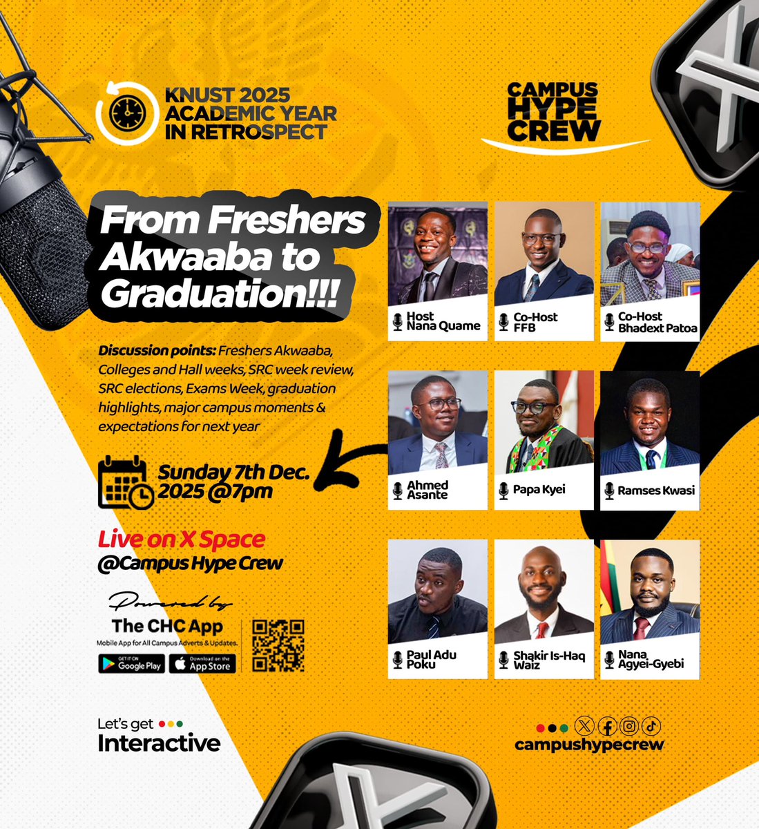 SMS_theGodson's tweet photo. The real fun starts when you join the Campus Hype Crew community on X today❤️‍🔥🥂
https://t.co/vdYIRRXgku
#2025CampusReview #KNUSTEdition https://t.co/28AGICewWi