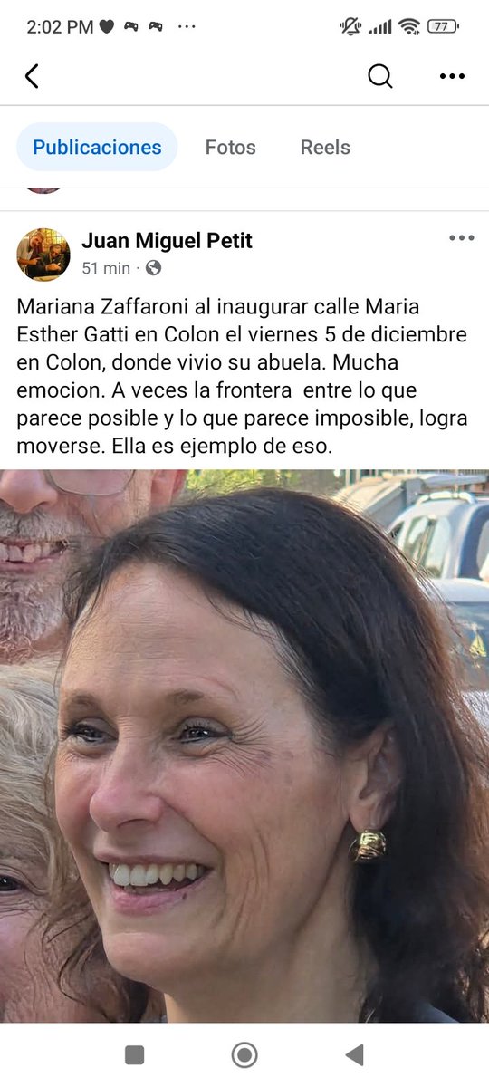 Del muro de Juan Miguel