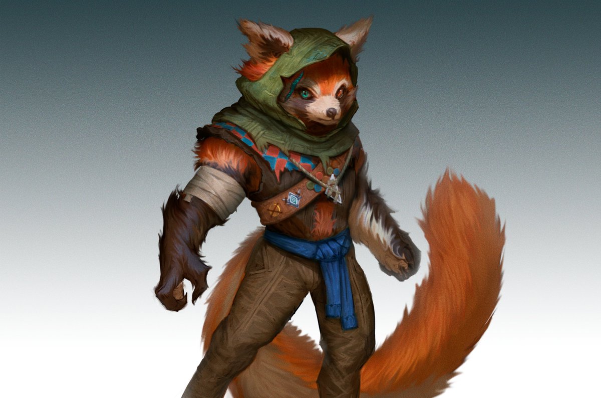 notfoundnick111's tweet image. 🐺its a great pleasure share with you guys my participation as the artist who made the characters of DnD404 second season this year.
   Here is myelin, one of the crew who i enjoyed most to illustrate. The next one will be posted soon. 😎
#dnd  #furry #furryartists