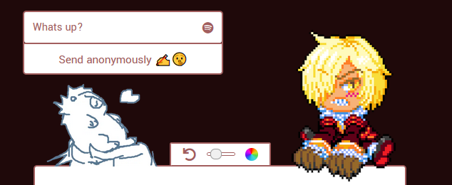 Lil somethin' somethin for those curious 
emiechii.straw.page