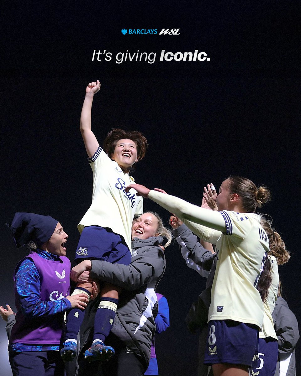 ICONIC.

<a href="/EvertonWomen/">Everton Women</a> #BarclaysWSL