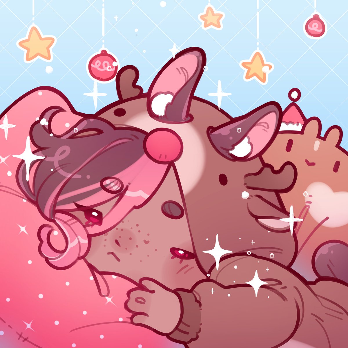 rukky_bunny's tweet image. Fotos de perfil navideñas para el gang u v u 💖