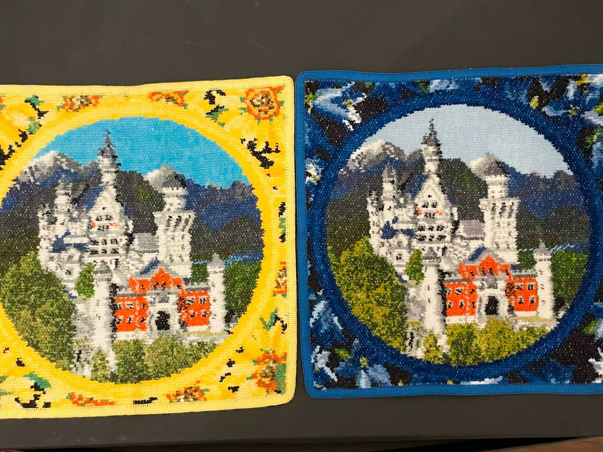 ノイシュバンシュタイン城限定のフェイラーのタオルがスーパー可愛かっ