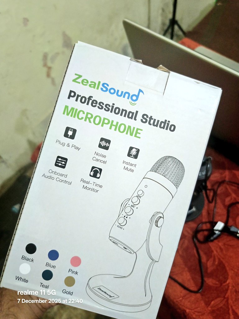 நண்பர்களே இது வாங்கி சும்மா இருக்குது....

யாருக்கும் இது தேவை பட்டால் Message செய்யவும் 😁

#Microphone