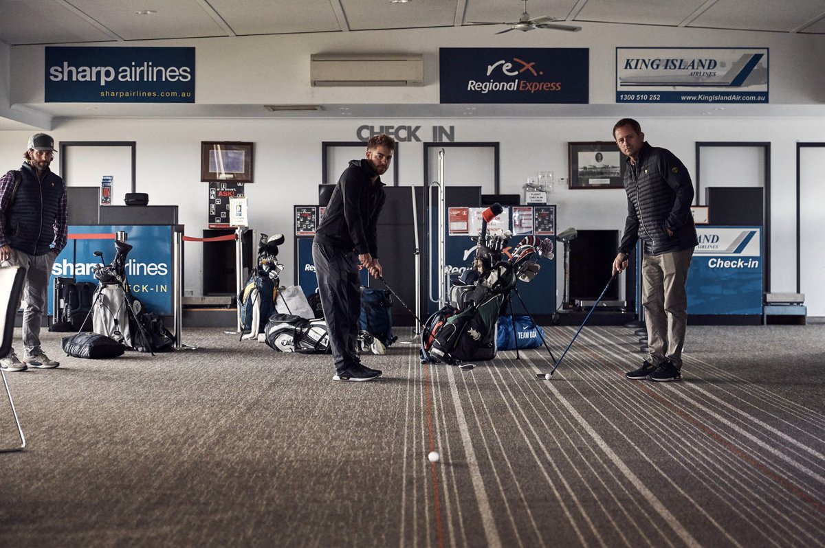 Is there a moment that captures the obsession and adventure more than grinding reps inside a tiny terminal on a remote island off Australia's coast? It's quintessential <a href="/GolfersJournal/">The Golfer's Journal</a>.

Every Sunday, members get a feature in their inbox. Today: King Island with <a href="/IAmReimer/">Chris Reimer</a>."