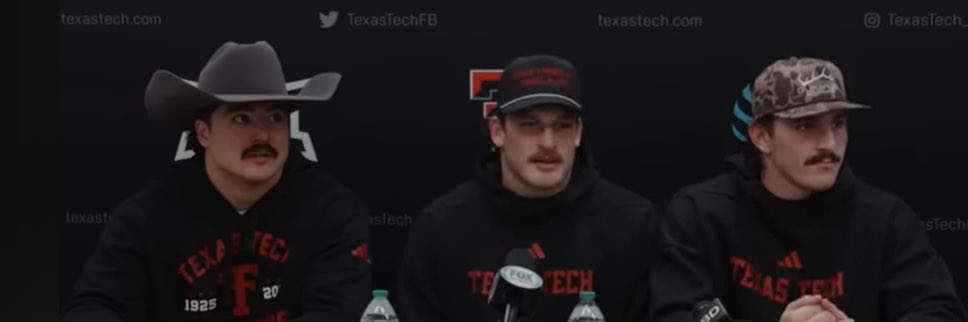 Tech Football’s postgame pressers look like a rural county sheriff reporting on a drug bust with <a href="/TexasGameWarden/">Texas Game Wardens</a> involvement.