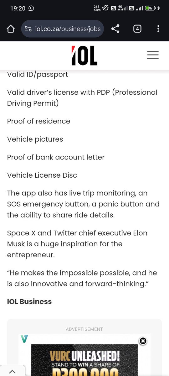 It’s 2025… and honestly, I wish I could take back saying Elon Musk was my role model. Since 2022 a lot has changed, his views no longer align with the South Africa I believe in. Growth is real, and so is outgrowing the people we once looked up to.

iol.co.za/business/jobs/…