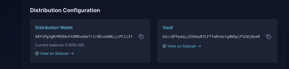 revshare_app's tweet image. Bad events can often lead to good outcomes. This incident pushed us to deeply reflect on our system and on the ecosystem as a whole, with a strong focus on what is safest and most decentralized.

Previously, distribution wallets had authority over token collection from transfer…