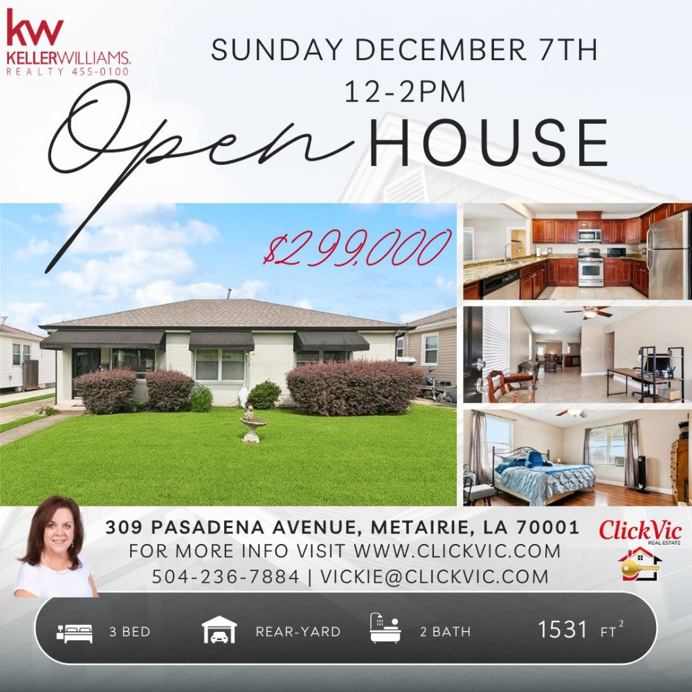 ClickVic's tweet photo. 🚨 OPEN HOUSE ALERT! 🚨 Today - 12-2PM https://t.co/SL0gEiaTl7