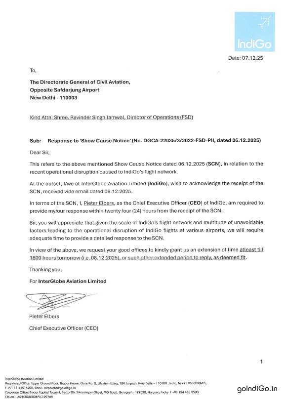 swamiakash's tweet photo. As a litigation lawyer, I love drafts like this IndiGo response to DGCA.
It’s a reminder that in legal practice, precision > paragraphs.

1️⃣ Acknowledges the notice clearly
2️⃣ Addresses the requirement directly
3️⃣ Asks for the relief in crisp, unambiguous terms https://t.co/2kxhYGTSnX