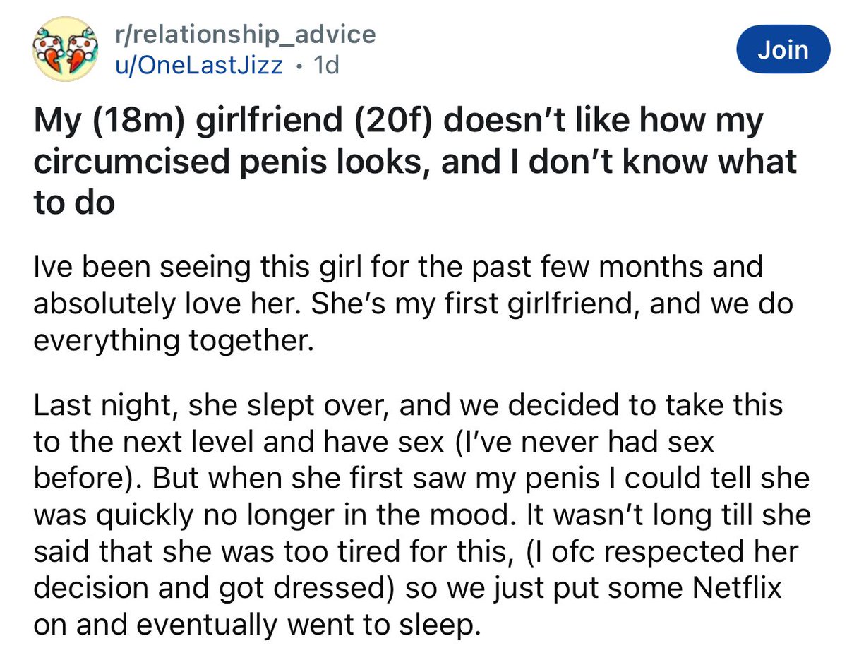 wholetruthblog's tweet image. This is ironically a good thing. 

Circumcision continues to exist bc men allow, enable and enforce it into existence. 

Men wont wake up &amp;amp; stop circumcision until FEMALE REJECTION makes them.