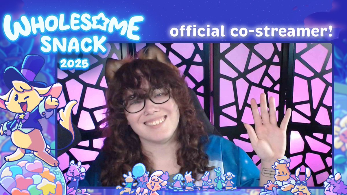 I'm very thankful for the opportunity to be an official co-streamer for <a href="/_wholesomegames/">Wholesome Games | Wholesome Direct June 6</a> again for their upcoming Wholesome Snack show! Join me on December 9th at noon PT / 3 PM ET Bring cozy snacks and drinks! It's going to be fun!