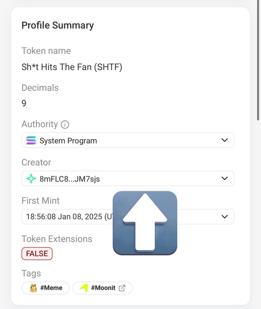 cryptoconspir's tweet photo. So @TheWhiteWhaleV2 created this token on @paybox and confirmed he made it and the deployer wallet is even still holding 1m tokens! You think that should not send? $shtf #shithitthefan https://t.co/ANyAVT2N4i