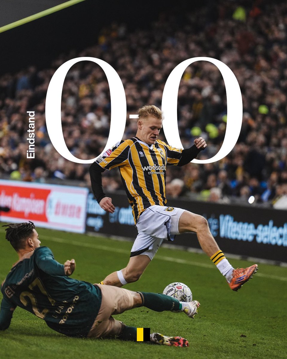 Geen doelpunten in GelreDome 😕