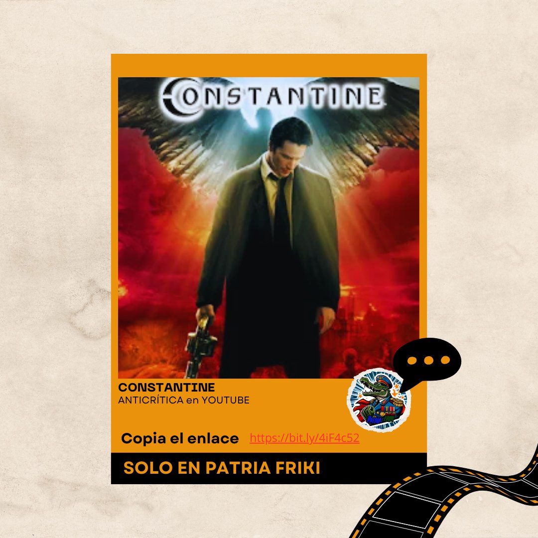 CONSTANTINE (2005): ¿Por qué es una adaptación FALLIDA del cómic? 📉

😇 Gabriel traiciona, 😈 Mammon quiere nacer, y KEANU... solo posa.

👁️‍🗨️ Lo BUENO, lo MALO y lo que NO debe repetirse en la secuela.

🎥 Mira la #ANTICRÍTICA aquí: bit.ly/4iF4c52

#Constantine #DC
