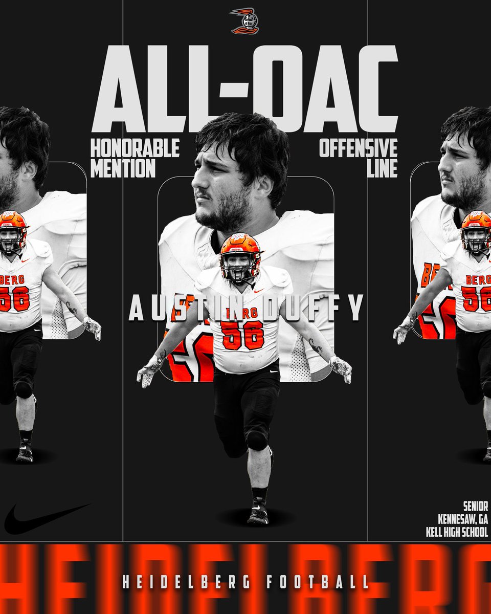 Berg football is back on the road in the Georgia!! Looking for the next group of Team Captains &amp; All-Conference studs!!