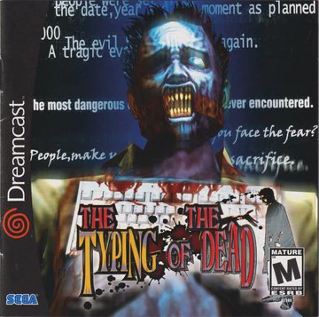 Got this for the Dreamcast recently (along with the keyboard), not only is it a fun version of House of the Dead 2, it actually unironically helps you become better at typing. 😂