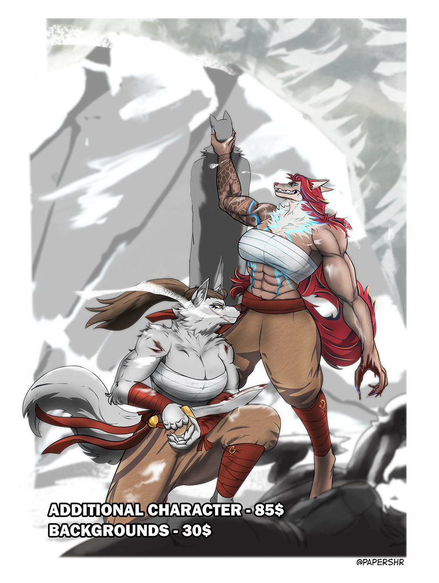 🔞 PileofPaper/ VGEN Comms Open 2/8 slots tweet media